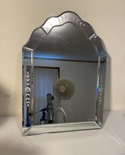Rectangular Beveled Mirror-Framed Wall Mirror — listing 2