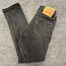 Levi's 511 Slim Fit Jeans W29 L32 Faded Black — listing 4