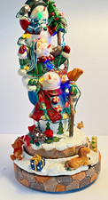Christmas Caroling Snowmen Resin Musical Figurine — listing 5