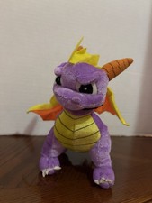 Vintage Spyro the Dragon Small Plush Beanie Toy — listing 2
