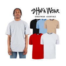 Shaka Wear Super Max Heavy Olive Green 'ADV' Graphic T-Shirt, Size L — listing 3