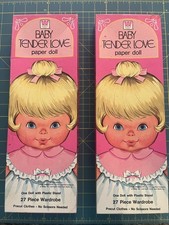 Baby Tender Love Paper Doll Set with 27-Piece Wardrobe — listing 6