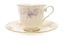 Gorham Jolie Fine China Dinner Plates Set with 24KT Gold Trim — listing 6