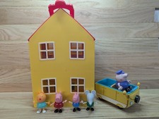 Peppa Pig Deluxe House Playset with Red Car, Furniture and Figures Bundle — listing 6