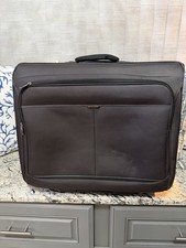 Ricardo Beverly Hills Air Cruiser Garment Bag - Black Trimmed in Brown — listing 6