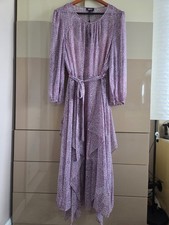 DKNY Leopard Print Long-Sleeve Faux-Wrap Dress — listing 3
