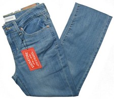Signature by Levi Strauss & Co. Mid-Rise Cuffed Slim Boyfriend Capris, Dark Blue Wash 12 / 31 — listing 5