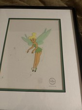 Walt Disney Peter Pan "Playful Pixie" Tinker Bell Framed Sericel Limited Edition — listing 4