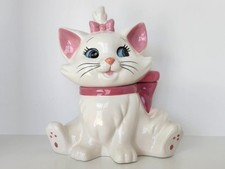 Group of Three Vintage Figural Ceramic Cookie Jars (Beaver on Log, Mouse in Apron, Chipmunk/Squirrel)