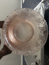 Vintage Pink Depression Glass Daisy & Button Rectangular Handled Relish/Butter Dish (6 in x 1 in) — listing 5