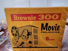 Kodak Brownie 300 8mm Movie Projector with f/1.6 Lens