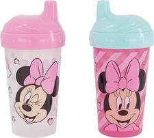Disney Minnie Mouse Insulated Sippy Cup with Teal Spout Lid