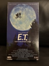E.T. The Extra-Terrestrial VHS 1988 MCA Home Video Green Tape — listing 6