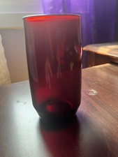 Anchor Hocking Royal Ruby Red Glass Tumbler