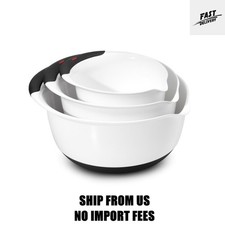 OXO Good Grips 3 Qt Stainless Steel Mixing Bowl with Gray Non-Slip Base — listing 3