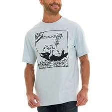 Keith Haring Best Buddies Graphic T-Shirt, Green