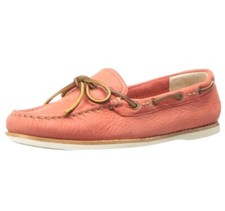 Frye Quincy Tie Leather Boat Shoe Light Blue Women's Size 10 — listing 5
