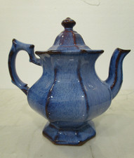 Pittsfield Potters Vermont Studio Pottery Tea Set - Teapot, Creamer, Lidded Sugar & Open Cellar — listing 3