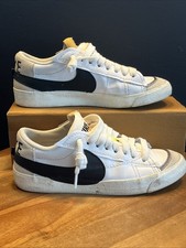 Nike Blazer Low '77 Vintage White Black Sneakers — listing 5