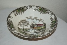 Myott 'The Brook' Transferware Round Vegetable Serving Bowl — listing 5