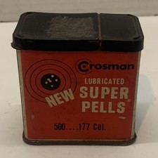 Vintage Crosman Super BB Box (Model 737), 1500 Count, Empty/Partial