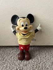 Vintage Mickey Mouse Plush Doll with Vinyl Face, likely 1960s-1970s — listing 2