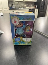 Vintage Kenner Blueberry Muffin Strawberry Shortcake Doll with Blue Bonnet, Comb & Original Clothing, 6" Tall — listing 2