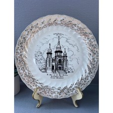 Faith Lutheran Church 1951-1961 Commemorative Souvenir Plate (Bitter Root Valley, Montana) — listing 3