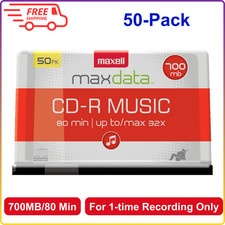 Maxell Color CD-R Music 20-Pack Recordable Discs, 80 min / 700MB / 32x — listing 2