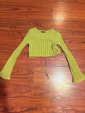 Sincerely Jules Fair Isle Boucle Knit Sweater, Women's Size Large — listing 4