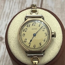 Vintage Elgin Art Deco Ladies' Wristwatch, 10K Gold Filled, Manual Wind — listing 2