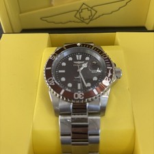 Invicta Pro Diver Men's Gold-Tone Blue Dial Watch, listing 5