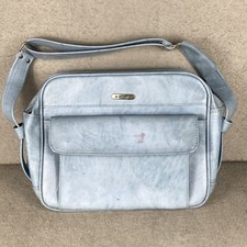 Vintage Samsonite Rust/Red Soft-Sided Carry-On Travel Bag with Buckle Front — listing 6