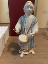 Lenox First Blessing Nativity Drummer Boy Porcelain Figurine