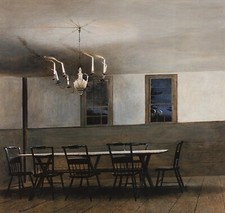 "New Castle Ferry" Andrew Wyeth Vintage Print Reproduction — listing 6