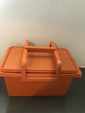 Vintage Tupperware Rectangular Sheer Storage Container with Flat Seal Lid — listing 4