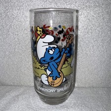 1983 Harmony Smurf Drinking Glass by Peyo / Wallace Berrie & Co. — listing 6