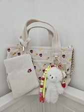 Madden Girl Strawberry Print Mini Backpack with Matching Pouch — listing 2