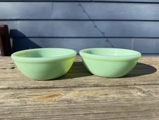 Vintage Jadeite Glassware Cabinet Collection - Fire King & Jeannette Mixed Lot — listing 4