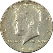 1966 Kennedy Half Dollar (40% Silver) — listing 4