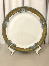 Haviland Limoges Porcelain Dinner Plate with Green & Pink Floral Sprays, Scalloped Rim — listing 5