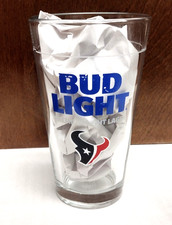 Houston Texans Bud Light NFL Pint Glass