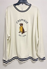 Cremieux Embroidered Dog Logo Crewneck Sweatshirt — listing 2