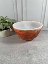 Vintage Pyrex #402 Flameglo Red-Orange 1.5 Qt Nesting Mixing Bowl — listing 3