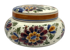 Mata Ortiz Style Hand-Painted Polychrome Pottery Vase with Geometric Art Deco Motif