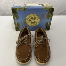 Margaritaville Men's Leather Boat Shoes 11 or larger
