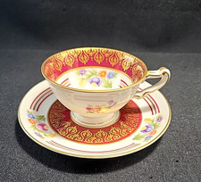 Heinrich & Co. Selb Bavaria 'Imperial' Porcelain Demitasse Cups & Saucers, Set of 2 — listing 2