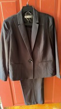 Kasper A.S.L. Women's Cream Two-Piece Pant Suit, Size 16