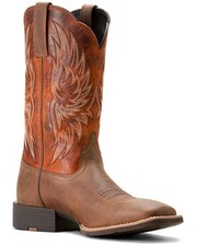 Ariat Women's Brown Leather Western Cowboy Boots, Size 7B — listing 4