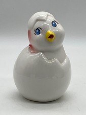 Spritz Ceramic Easter Chick Figurine with Blue Eyes and Yellow Beak — listing 5